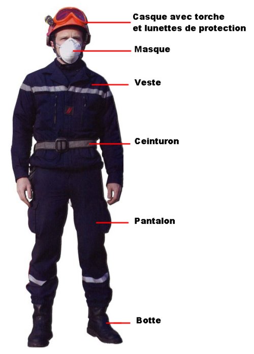 Tenue Sauvetage Dblaiement